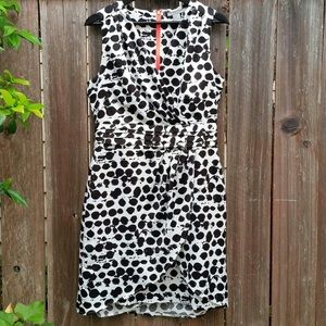 H&M Abstract Dot Form Flattering Dress - SIZE 2